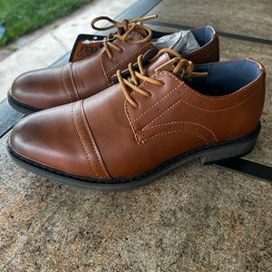 Hawkwell Kids Brown Dress shoes